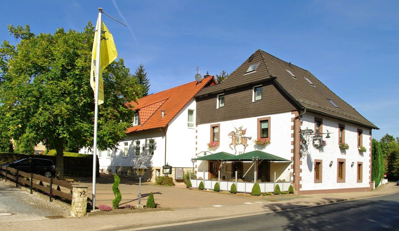 Land-Gut-Hotel Raeuber Lippoldskrug Alfeld  Exterior photo